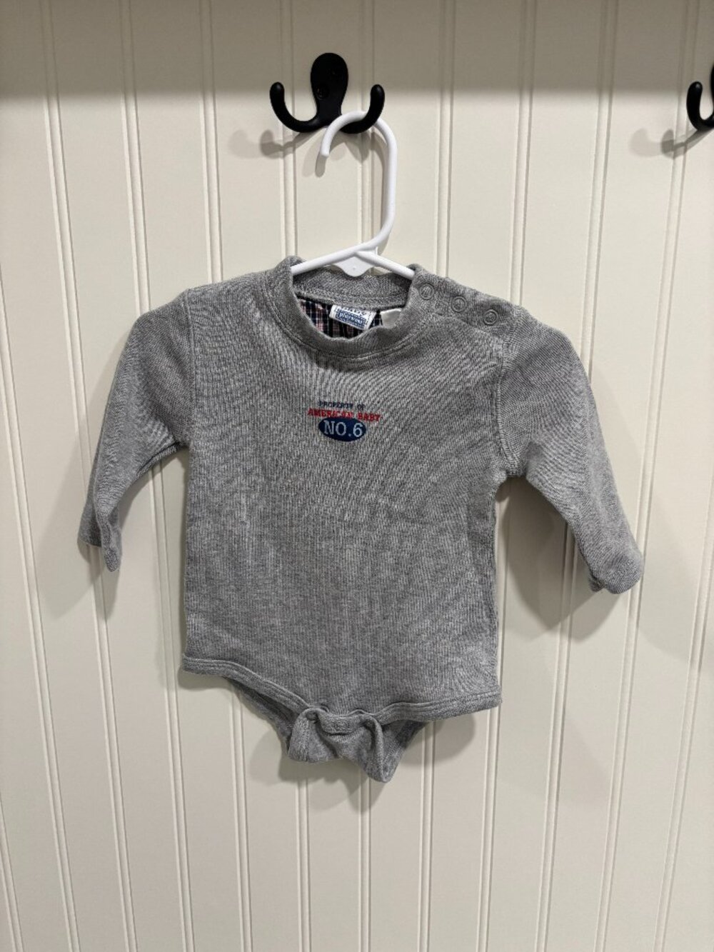 Vintage 100% Cotton Cherokee Baby Bodysuit.
